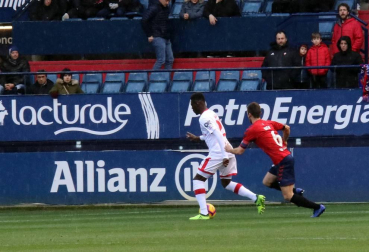 Imágenes del partido Osasuna-Mallorca disputado en El Sadar.