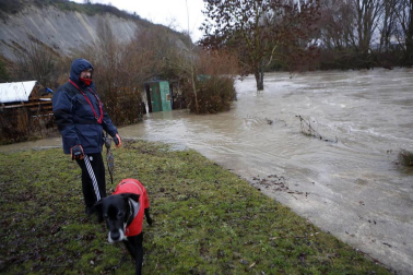 La alerta por nieve afecta al centro y al norte de la Comunidad foral