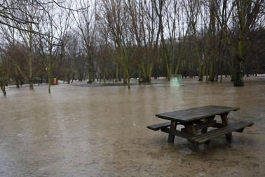 La alerta por nieve afecta al centro y al norte de la Comunidad foral
