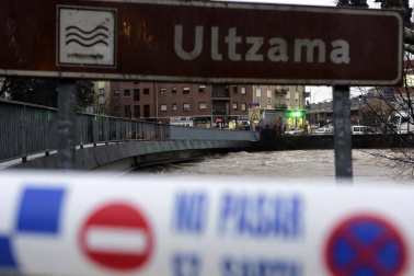 La alerta por nieve afecta al centro y al norte de la Comunidad foral