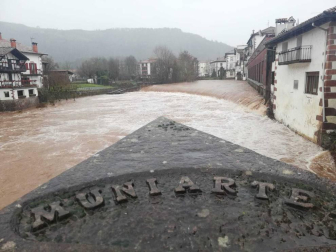 La alerta por nieve afecta al centro y al norte de la Comunidad foral