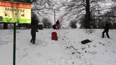 La alerta por nieve afecta al centro y al norte de la Comunidad foral