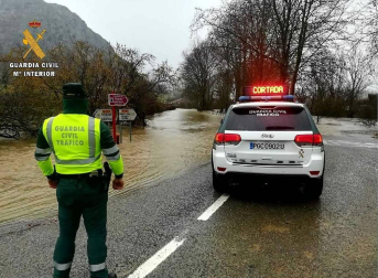 La alerta por nieve afecta al centro y al norte de la Comunidad foral