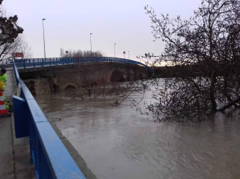 Fotos del temporal en Navarra de los lectores