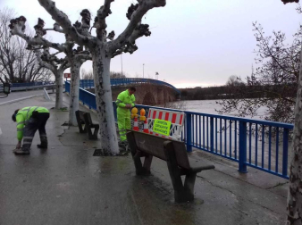 Fotos del temporal en Navarra de los lectores