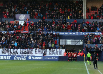 Imágenes del partido Osasuna-Mallorca disputado en El Sadar.