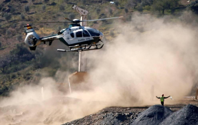 La montaña mantiene su pulso en la recta final del rescate de Julen