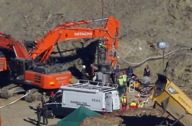 La montaña mantiene su pulso en la recta final del rescate de Julen