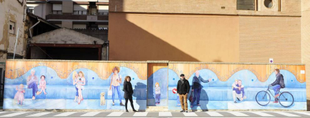 Ocho creaciones, obra de seis artistas tafalleses, han transformado la imagen de diferentes rincones de tafalla haciendo que éstos luzcan desde final de año una imagen más actual y atractiva.