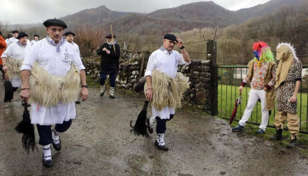 Imágenes del carnaval de Ituren y Zubieta 2019