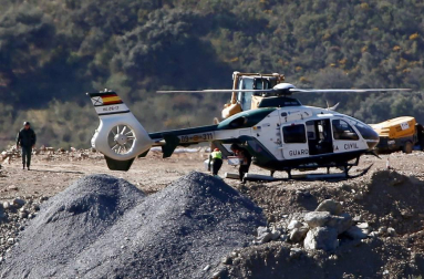 La montaña mantiene su pulso en la recta final del rescate de Julen