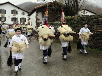 Imágenes del carnaval de Ituren y Zubieta 2019