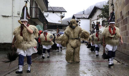 Imágenes del carnaval de Ituren y Zubieta 2019