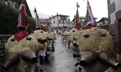 Imágenes del carnaval de Ituren y Zubieta 2019