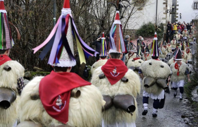 Imágenes del carnaval de Ituren y Zubieta 2019