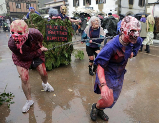 Imágenes del carnaval de Ituren y Zubieta 2019