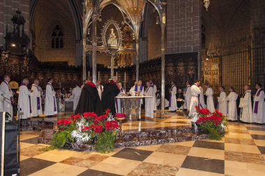 Eucaristía funeral por el arzobispo de Pamplona Fernando Sebastián.