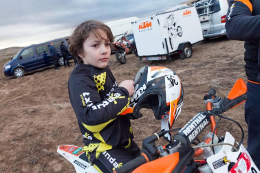 Un total de 22 niños se dieron cita este pasado fin de semana en la II Cross Country de Ablitas de motociclismo.
