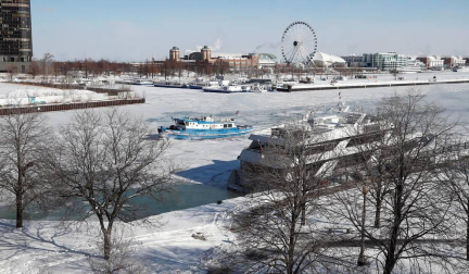 Galería de imágenes de la ciudad de Chicago, en la que se han alcanzado temperaturas de -25 grados durante el día.