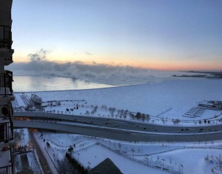 Galería de imágenes de la ciudad de Chicago, en la que se han alcanzado temperaturas de -25 grados durante el día.