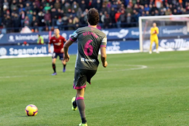Imágenes del partido Osasuna-Cádiz disputado en El Sadar.