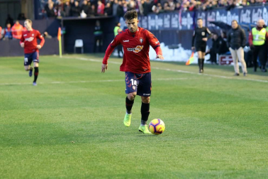 Imágenes del partido Osasuna-Cádiz disputado en El Sadar.