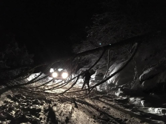 La borrasca 'Helena' cubre de nieve Pamplona y buena parte de Navarra