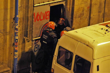 Okupan de nuevo Rozalejo tras la manifestación en apoyo al gaztetxe