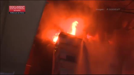 Incendio mortal de un edificio de viviendas en París