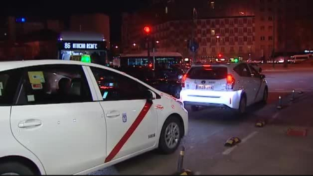 Los taxistas vuelven a circular por Madrid