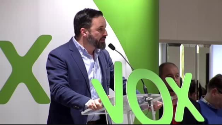 Abascal llama a "llenar las calles" el próximo domingo "