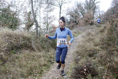 Ion Sola y Vanesa Pacha ganan el campeonato de la Federación Navarra de Atletismo en el I Trail Hiru Herri