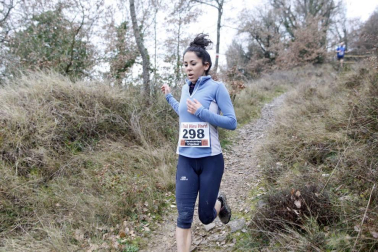 Ion Sola y Vanesa Pacha ganan el campeonato de la Federación Navarra de Atletismo en el I Trail Hiru Herri