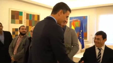 Los 'Campeones' visitan La Moncloa