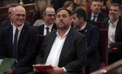 El Tribunal Supremo inicia este martes el juicio al Procés. Estas son las imágenes del día
