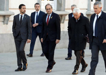 El Tribunal Supremo inicia este martes el juicio al Procés. Estas son las imágenes del día