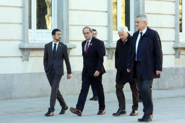 El Tribunal Supremo inicia este martes el juicio al Procés. Estas son las imágenes del día
