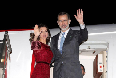 Imágenes de la visita de la reina Letizia a Marruecos.