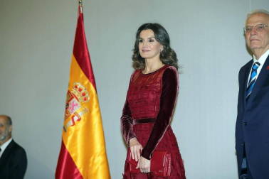 Imágenes de la visita de la reina Letizia a Marruecos.