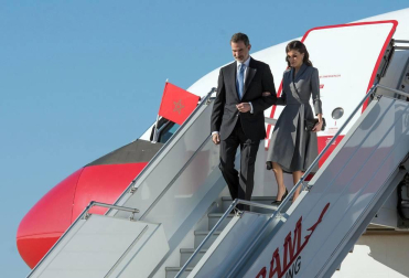 Imágenes de la visita de la reina Letizia a Marruecos.