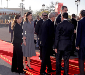 Imágenes de la visita de la reina Letizia a Marruecos.