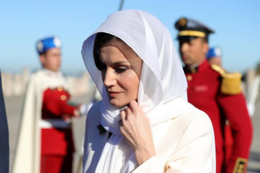 Imágenes de la visita de la reina Letizia a Marruecos.
