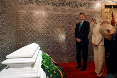 Imágenes de la visita de la reina Letizia a Marruecos.