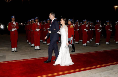 Imágenes de la visita de la reina Letizia a Marruecos.