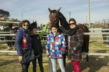 El pasado fin de semana los tafalleses celebraron sus tradicionales ferias de febrero. La mañana del sábado llegaron hasta el recinto de El Ferial los ejemplares equinos, para disfrute de todos los presentes. A un tiempo, también se pudo disfrutar la exposición y venta de plantas y flores en la Plaza Cortés, los puestos de venta ambulante en el Paseo Padre Calatayud o la Feria Agroalimentaria en la Plaza de Navarra.