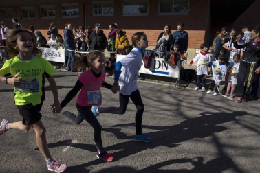 Imágenes de la tercera edición de la Carrera de los Valientes, celebrada este domingo en el campus de la Universidad de Navarra.