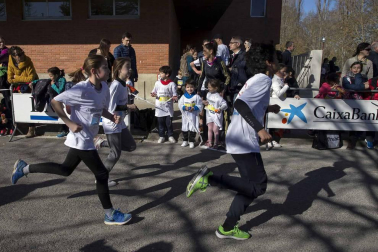 Imágenes de la tercera edición de la Carrera de los Valientes, celebrada este domingo en el campus de la Universidad de Navarra.