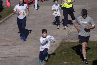 Imágenes de la tercera edición de la Carrera de los Valientes, celebrada este domingo en el campus de la Universidad de Navarra.