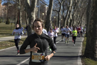 Imágenes de la tercera edición de la Carrera de los Valientes, celebrada este domingo en el campus de la Universidad de Navarra.