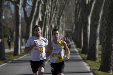 Imágenes de la tercera edición de la Carrera de los Valientes, celebrada este domingo en el campus de la Universidad de Navarra.